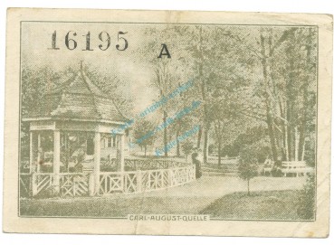 Preview: Bad Berka , Notgeld 10 Pfennig  -Kn...A- gbr., M-G 79.1 b , TH 1920 Seriennotgeld -2886-