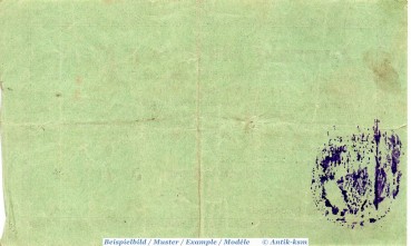 Preview: Banknote Tiengen , Domänenamt , 20 Milliarden Mark Schein in gbr. Keller 5171.c , 26.10.1923 , Baden Großnotgeld Inflation