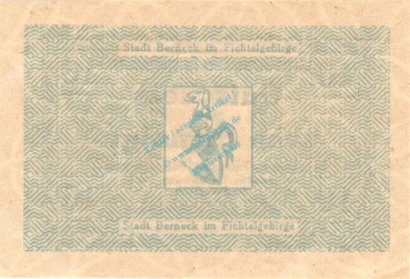 Preview: Berneck , Notgeld 10 Pfennig Schein unc-kfr. Ti.0540.05.45 , Bayern 1917 Verkehrsausgabe