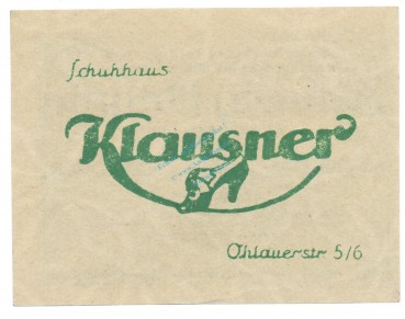 Preview: Breslau , Notgeld 20 Pfennig Schein unc-kfr. Tieste 0915.120.05 , Schlesien 1920 Verkehrsausgabe -4056-