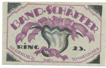 Preview: Breslau , Notgeld 50 Pfennig Schein gbr. Ti.0915.120.15 , SLN 1920 Verkehrsausgabe -4219-