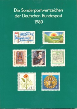 Bundesrepublik Deutschland Die Sonderpostwertzeichen 1980 kpl. deutsche Bundespost -0505-