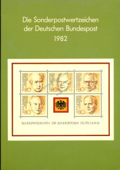 Die Sonderpostwertzeichen 1982 kpl. deutsche Bundespost -0510-