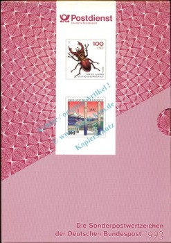 Die Sonderpostwertzeichen 1993 kpl. deutsche Bundespost -0512-