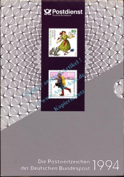 Die Sonderpostwertzeichen 1994 kpl. deutsche Bundespost -0513-