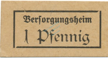 Hamburg , Notgeld 1 Pfennig Schein unc-kfr. Ti.2765.485.10 , Hamburg o.D. Verkehrsausgabe
