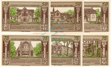Heisterbach , Notgeld Set --6 x 1611-- kpl. in kfr. M-G 593.2 , Westfalen 1921 Seriennotgeld