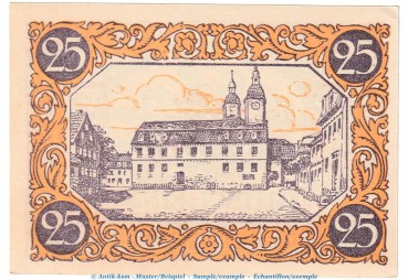 Preview: Kindelbrück M-G 730.1 , Notgeld 25 Pfennig Nr.2 in kfr. von 1920 , Thüringen Seriennotgeld