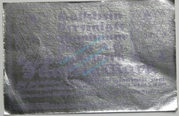 Lautawerk , Banknote 50 Mark -Alu- unc-kfr. Mü.2590.2 , BBG 1922 Großnotgeld -3633-