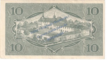 Preview: Limbach , Banknote 10 Millionen Mark Schein in gbr. Keller 3272.d , Sachsen 1923 Grossnotgeld - Inflation