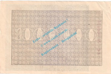 Preview: Mülheim , Notgeld 1 Million Mark Schein in gbr. Keller 3638.e , Rheinland 1923 Grossnotgeld Inflation