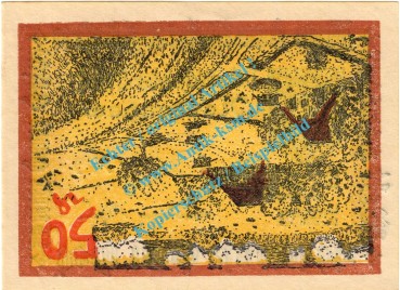 Preview: Nordenham , Notgeld 50 Pfennig -16 mm- Nr.1 in kfr. M-G 982.2.a , Niedersachsen 1921 Seriennotgeld