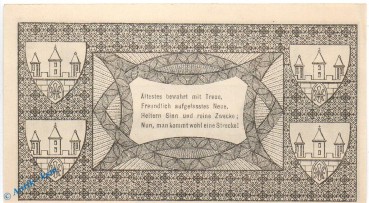 Preview: Notgeld Friedeberg , 10 Pfennig Schein in kfr. Tieste 2000.05.01 , von 1920 , Brandenburg Verkehrsausgabe