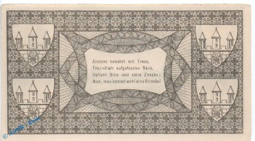 Preview: Notgeld Friedeberg , 50 Pfennig Schein in kfr. Tieste 2000.05.03 , von 1920 , Brandenburg Verkehrsausgabe