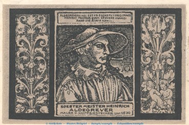 Preview: Notgeld Hansa Kaffee Soest 1232.1 , 50 Pfennig Schein Nr.3 in kfr. o.D. Westfalen Seriennotgeld