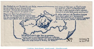 Preview: Notgeld Kreisbote Neustadt 964.3 , 1,50 Mark Schein in kfr. von 1921 , Thüringen Seriennotgeld
