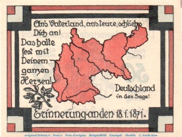 Preview: Notgeld Marktgemeinde Trappstadt 1335.2.b , 50 Pfennig ohne Druckfirma , von 1921 , Bayern Seriennotgeld