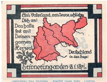 Preview: Notgeld Marktgemeinde Trappstadt 1335.2 50 Pfennig Schein in kfr. von 1921 , Bayern Seriennotgeld