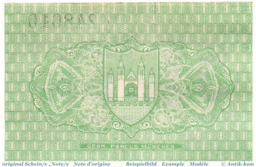 Preview: Notgeld Merseburg , 5 Pfennig Schein in kfr. Tieste 4505.15.10 , von 1919 , Provinz Sachsen Verkehrsausgabe
