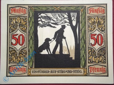 Oldenburg , Notgeld 50 Pfennig Nr.2 -O.Drfa.- in kfr. M-G 1016.1.d , Niedersachsen 1921 Seriennotgeld