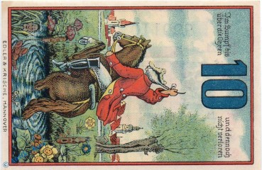 Preview: Notgeld Rinteln o. Signatur , 10 Pfennig Schein in kfr. Mehl Grabowski 1125.1 a , von 1920 , Niedersachsen Seriennotgeld