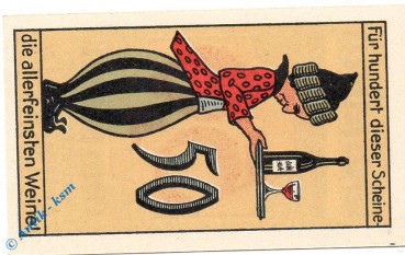 Notgeld Schmölln , Otto Seidel , 50 Pfennig Schein Nr 1 , Mehl Grabowski 1188.1 , Thüringen Seriennotgeld