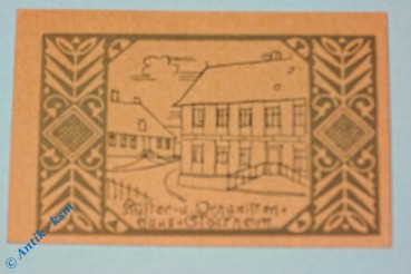 Notgeld Stöckheim , 25 Pfennig Schein Nr 4 , Mehl Grabowski 1272 , Niedersachsen Seriennotgeld