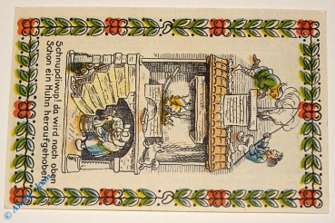 Notgeld Wiedensahl , 50 Pfennig Schein Nr 3 , Mehl Grabowski 1424.1 , Niedersachsen Seriennotgeld