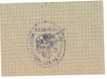 Preview: Sparneck , Notgeld 10 Pfennig Schein in kfr. Tieste 7005.05.05 , Bayern 1917 Verkehrsausgabe