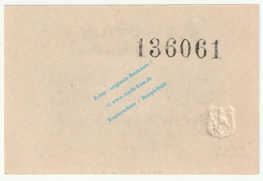Preview: Weimar , Notgeld 50 Pfennig Schein in kfr. Tieste 7775.15.10 , Thüringen 1917 Verkehrsausgabe