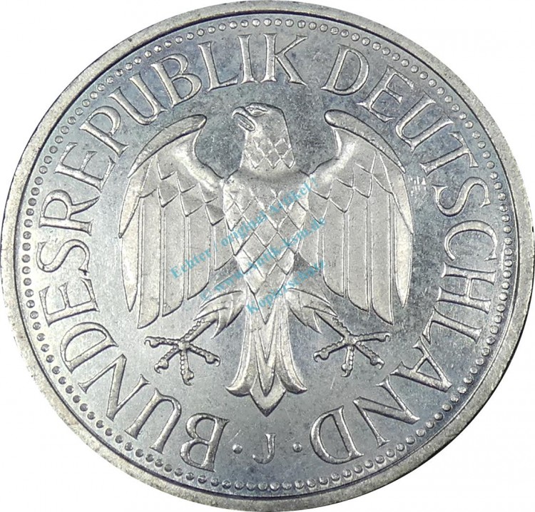 1 Mark Kursmünze 1979 J -Bundesrepublik Deutschland- vz-stgl. J.385 -0901-