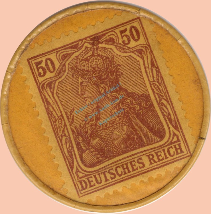 Dortmund , Kapselgeld 50 Pfennig unc-kfr. -DAB Brauerei- NRW o.D. -0096-