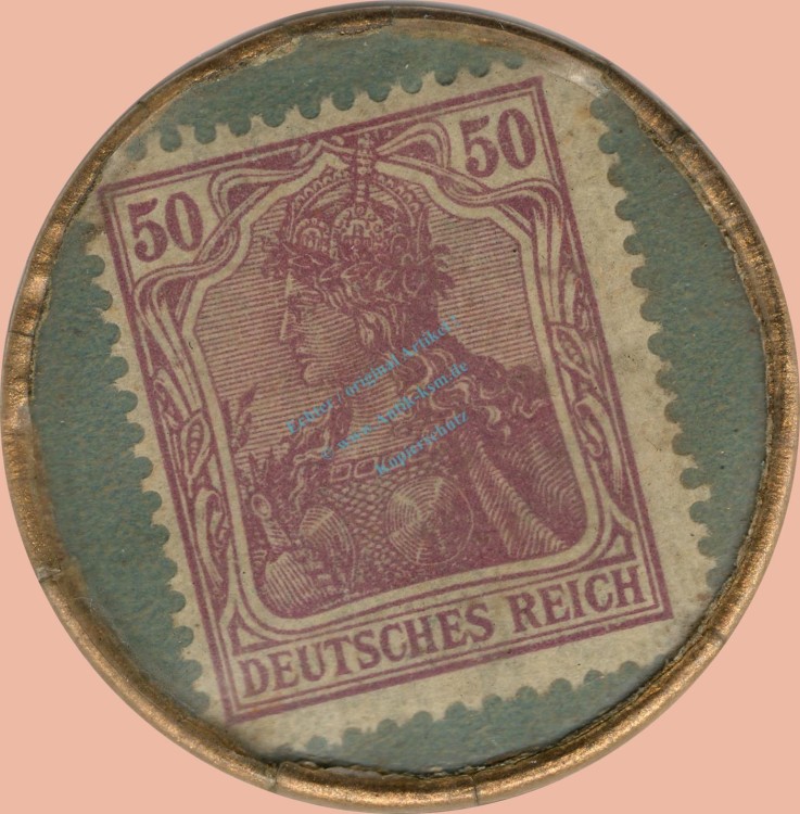 Elberfeld , Kapselgeld 50 Pfennig -Wicküler Küpper Brauerei- L-gbr. NRW o.D. -0103-