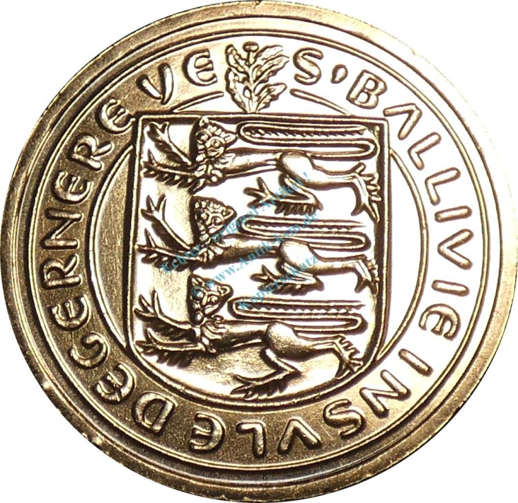 Guernsey , 1 Pound Münze 1981 -Guernsey Lily- KM.39 ss-vz -0310- ss - vz