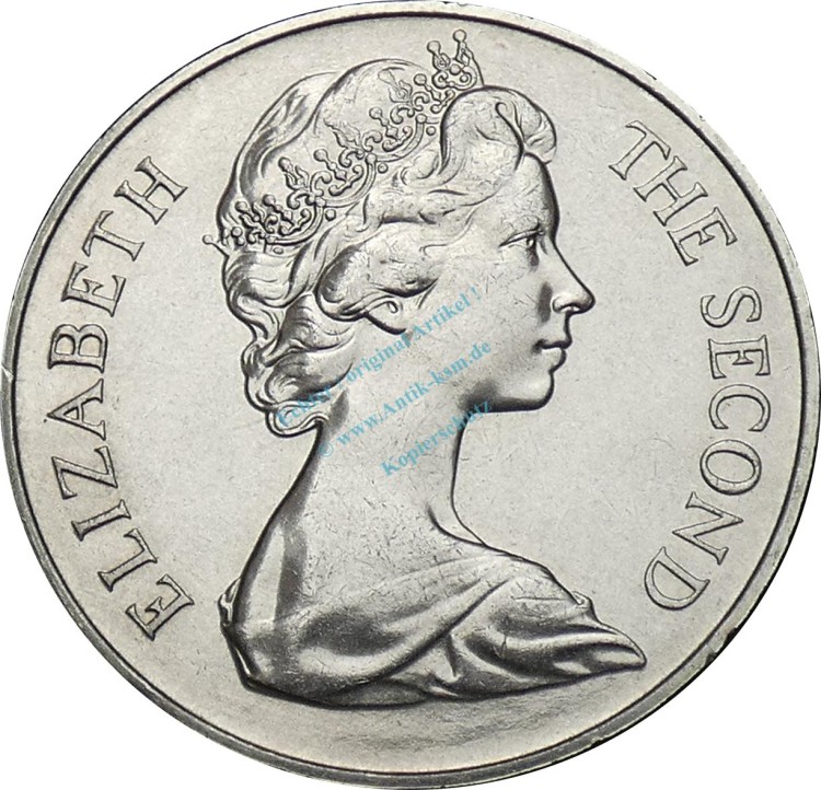 Neuseeland , 1 Dollar Münze 1973 -Waitangi Day 6. February- KM.49 vz-stgl -0284-