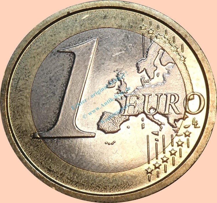 Vatikan , 1 Euro 2009 R -Papst Benedict XVI- , Km.388 Vz. -0311-