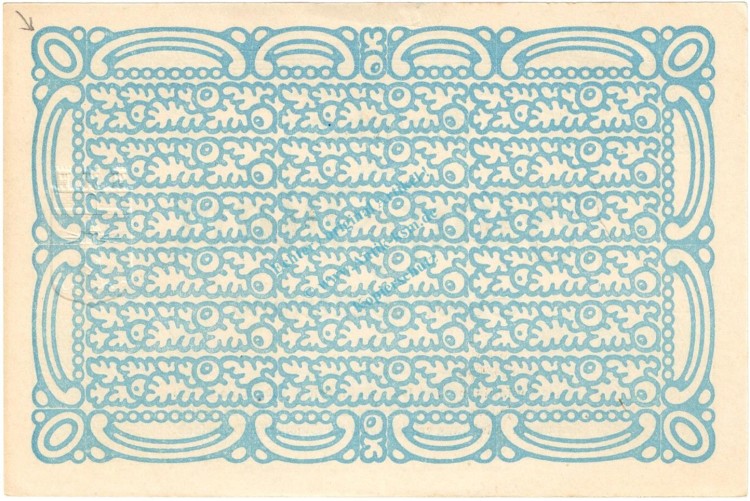 Westerland , Banknote 5 Mark -MUSTER- unc-kfr. Geiger.548.03.b , SH 1918 Grossnotgeld -3683-