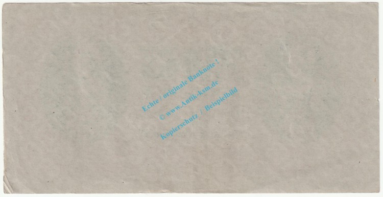 Banknote , 2 Mark Schein in f-kfr. DWM-7, Ros.506, M.37, deutsche Wehrmacht - 3. Reich -D-