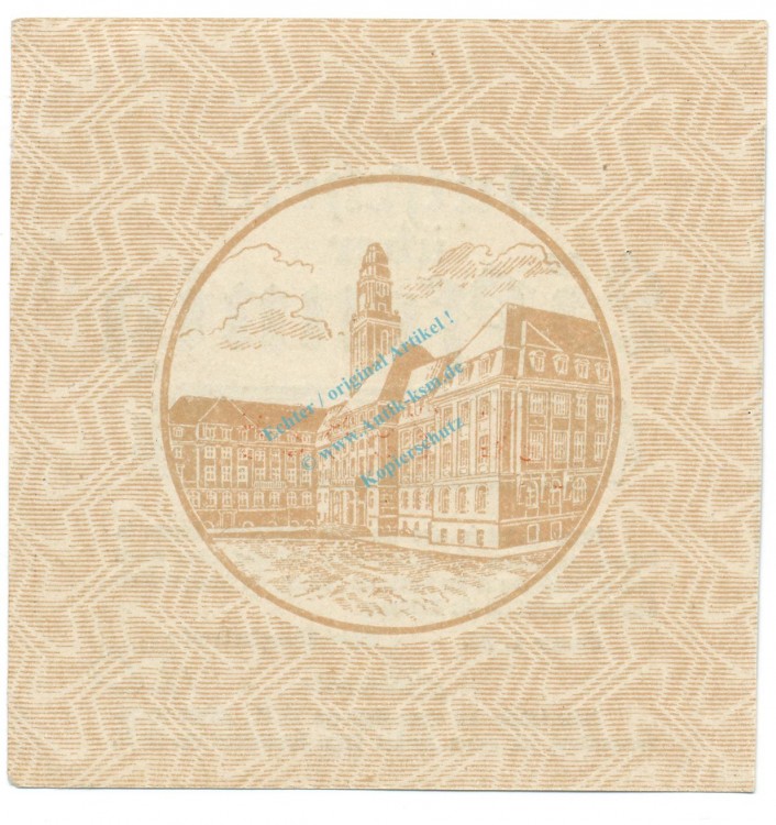 Buer , Notgeld 25 Pfennig Schein unc-kfr. Ti.1005.05.05 NRW o.D. Verkehrsausgabe -4251-