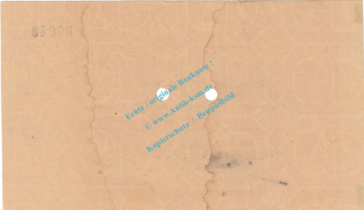 Dresden , Notgeld 5 Millionen Mark Schein in gbr. Bühn 1204.13 , Sachsen 1923 Grossnotgeld Inflation