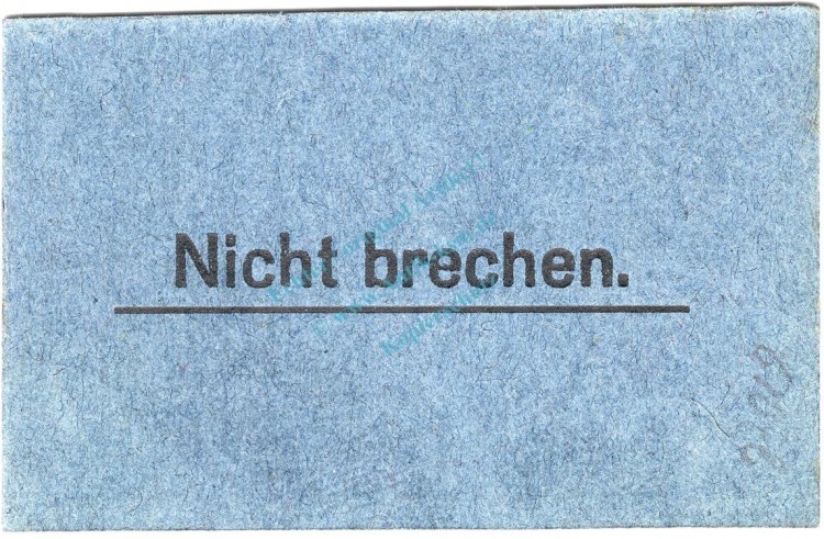 Essen , Notgeld 5 Pfennig Schein unc-kfr. Ti.1800.45.02 , Rheinland o.D. Verkehrsausgabe