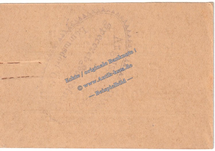 Lamsdorf , Notgeld 10 Pfennig Schein in kfr. Tieste 3820.05.01 , Oberschlesien o.D. Verkehrsausgabe