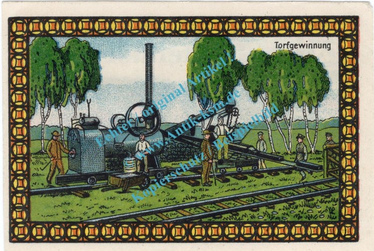 Lichtenhorst , Notgeld 75 Pfennig Schein Nr.2 in kfr. M-G 797.1 , Niedersachsen o.D. Seriennotgeld