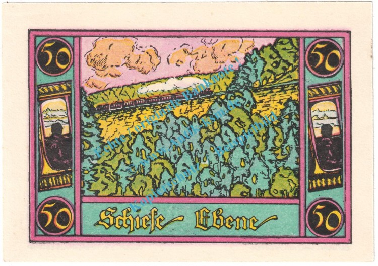 Marktschorgast , Notgeld 50 Pfennig Schein Nr.1 in kfr. M-G 871.3.a , Bayern 1921 Seriennotgeld