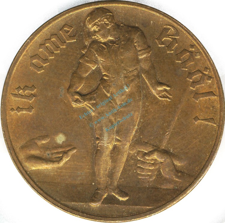 Menden , Notgeld Münze 5 Millionen Mark ss-vz. Westfalen 1923 Inflation 0078