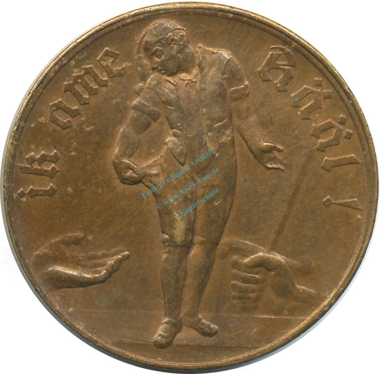 Menden , Notgeld Münze 5 Millionen Mark ss-vz. Westfalen 1923 Inflation 0077