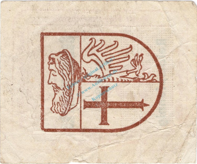 Neheim Hüsten , Notgeld 10 Pfennig Schein gbr. Schöne 492 , Westfalen o.D. Notgeld 1945-48