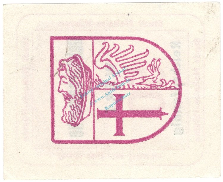 Neheim Hüsten , Notgeld 50 Pfennig Schein unc-kfr. Topp 668.3 , Westfalen 1947 Notgeld 1945-48
