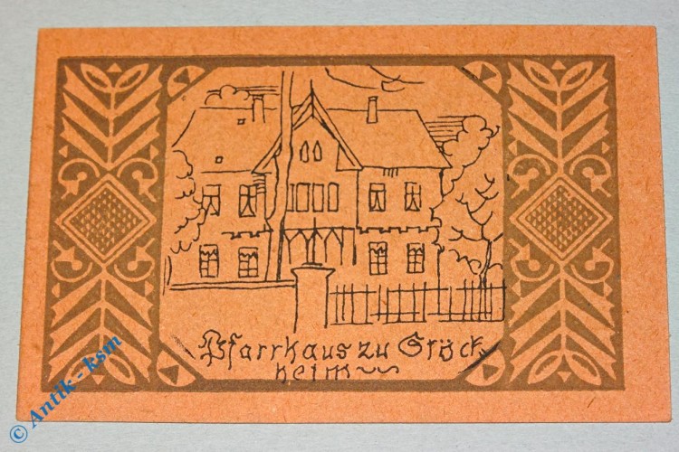 Notgeld Stöckheim , 25 Pfennig Schein Nr 2 , Mehl Grabowski 1272 , Niedersachsen Seriennotgeld