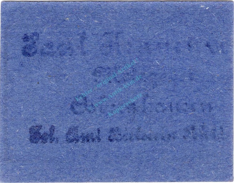 Osberghausen , Notgeld 50 Pfennig Schein unc-kfr. Schöne 3385 , Westfalen o.D. Notgeld 1945-48